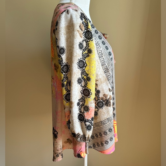Style & Co Petite Boho Blouse - Excellent Condition - Picture 4 of 6